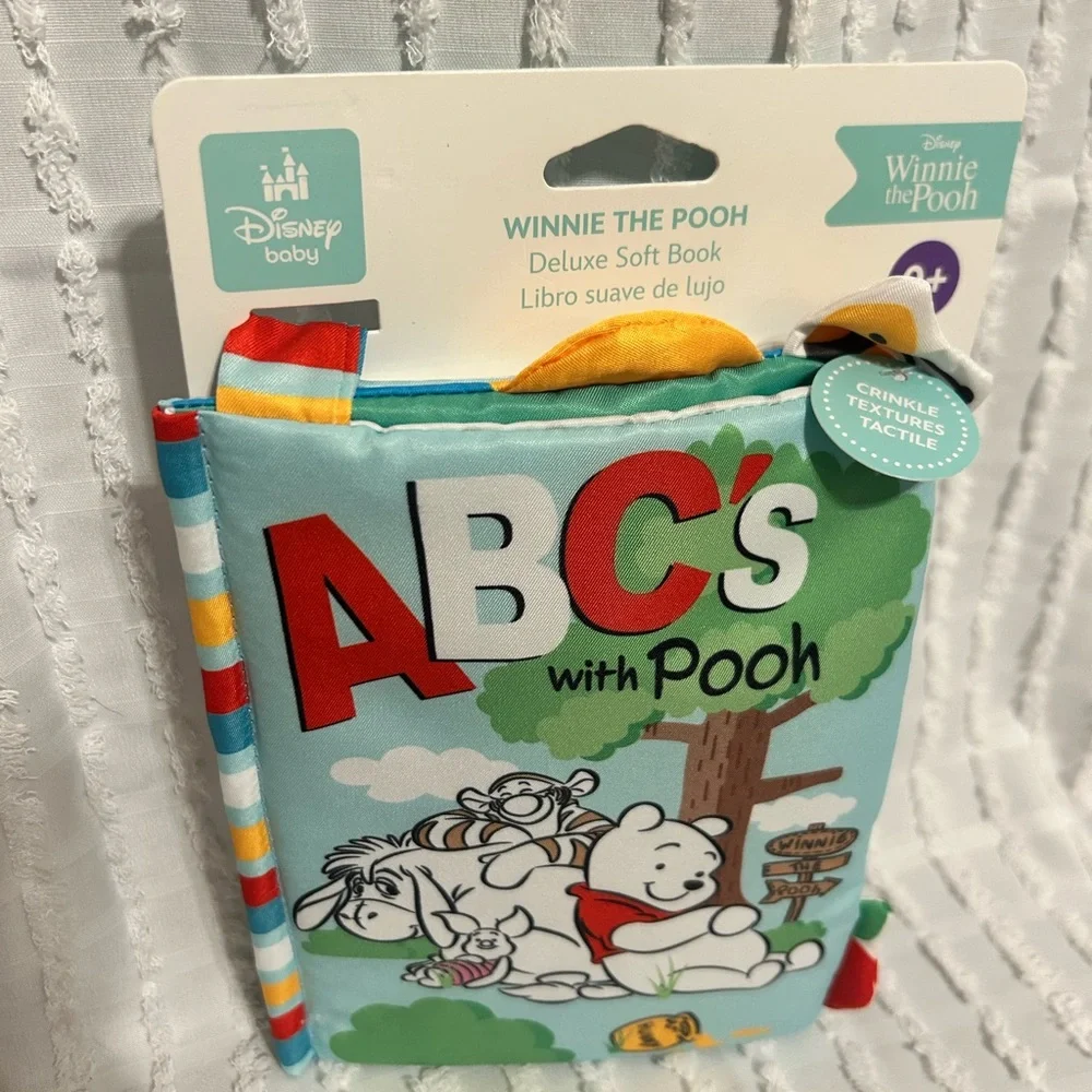 Disney Winnie the Pooh ABC Soft Book‎ - Red, Blue, Green